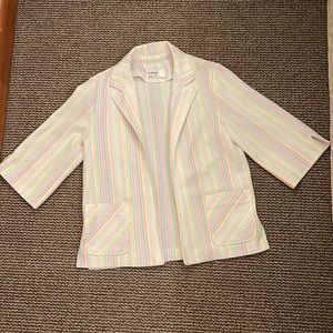 Vintage Pastel Rainbow Suite Jacket